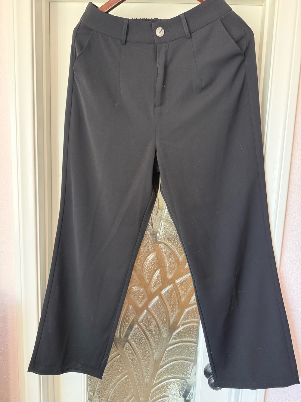 Women’s Black Dress Pants – Classic Straight Leg